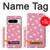 S2858 Pink Flamingo Pattern Hülle Schutzhülle Taschen für Google Pixel 8 pro