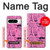 S2885 Paris Pink Hülle Schutzhülle Taschen für Google Pixel 8 pro