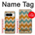 S3033 Vintage Wood Chevron Graphic Printed Hülle Schutzhülle Taschen für Google Pixel 8 pro
