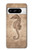 S3214 Seahorse Skeleton Fossil Hülle Schutzhülle Taschen für Google Pixel 8 pro