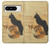 S3229 Vintage Cat Poster Hülle Schutzhülle Taschen für Google Pixel 8 pro