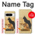 S3229 Vintage Cat Poster Hülle Schutzhülle Taschen für Google Pixel 8 pro