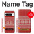 S3384 Winter Seamless Knitting Pattern Hülle Schutzhülle Taschen für Google Pixel 8 pro