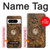 S3401 Clock Gear Steampunk Hülle Schutzhülle Taschen für Google Pixel 8 pro