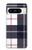 S3452 Plaid Fabric Pattern Hülle Schutzhülle Taschen für Google Pixel 8 pro