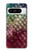 S3539 Mermaid Fish Scale Hülle Schutzhülle Taschen für Google Pixel 8 pro