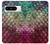 S3539 Mermaid Fish Scale Hülle Schutzhülle Taschen für Google Pixel 8 pro