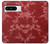 S3817 Red Floral Cherry blossom Pattern Hülle Schutzhülle Taschen für Google Pixel 8 pro