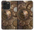S3927 Compass Clock Gage Steampunk Hülle Schutzhülle Taschen für iPhone 14 Pro