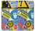 S3960 Safety Signs Sticker Collage Hülle Schutzhülle Taschen für iPhone 14 Plus