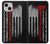 S3958 Firefighter Axe Flag Hülle Schutzhülle Taschen für iPhone 13