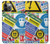 S3960 Safety Signs Sticker Collage Hülle Schutzhülle Taschen für iPhone 12, iPhone 12 Pro