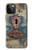 S3955 Vintage Keyhole Weather Door Hülle Schutzhülle Taschen für iPhone 12 Pro Max