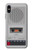 S3953 Vintage Cassette Player Graphic Hülle Schutzhülle Taschen für iPhone X, iPhone XS