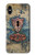 S3955 Vintage Keyhole Weather Door Hülle Schutzhülle Taschen für iPhone X, iPhone XS