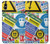 S3960 Safety Signs Sticker Collage Hülle Schutzhülle Taschen für iPhone XS Max