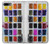 S3956 Watercolor Palette Box Graphic Hülle Schutzhülle Taschen für iPhone 7 Plus, iPhone 8 Plus
