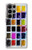 S3956 Watercolor Palette Box Graphic Hülle Schutzhülle Taschen für Samsung Galaxy S23 Ultra