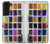 S3956 Watercolor Palette Box Graphic Hülle Schutzhülle Taschen für Samsung Galaxy S22