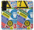S3960 Safety Signs Sticker Collage Hülle Schutzhülle Taschen für Samsung Galaxy S22