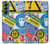 S3960 Safety Signs Sticker Collage Hülle Schutzhülle Taschen für Samsung Galaxy S22 Plus