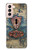 S3955 Vintage Keyhole Weather Door Hülle Schutzhülle Taschen für Samsung Galaxy S21 5G