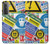 S3960 Safety Signs Sticker Collage Hülle Schutzhülle Taschen für Samsung Galaxy S21 5G