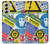 S3960 Safety Signs Sticker Collage Hülle Schutzhülle Taschen für Samsung Galaxy S21 FE 5G