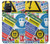 S3960 Safety Signs Sticker Collage Hülle Schutzhülle Taschen für Samsung Galaxy S10 Lite