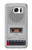 S3953 Vintage Cassette Player Graphic Hülle Schutzhülle Taschen für Samsung Galaxy S7