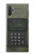 S3959 Military Radio Graphic Print Hülle Schutzhülle Taschen für Samsung Galaxy Note 10 Plus