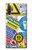 S3960 Safety Signs Sticker Collage Hülle Schutzhülle Taschen für Samsung Galaxy Note 10 Plus
