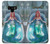 S3911 Cute Little Mermaid Aqua Spa Hülle Schutzhülle Taschen für Note 9 Samsung Galaxy Note9