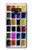 S3956 Watercolor Palette Box Graphic Hülle Schutzhülle Taschen für Note 9 Samsung Galaxy Note9