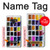 S3956 Watercolor Palette Box Graphic Hülle Schutzhülle Taschen für Note 9 Samsung Galaxy Note9