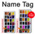 S3956 Watercolor Palette Box Graphic Hülle Schutzhülle Taschen für Samsung Galaxy Note 4