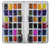 S3956 Watercolor Palette Box Graphic Hülle Schutzhülle Taschen für Samsung Galaxy A10