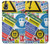 S3960 Safety Signs Sticker Collage Hülle Schutzhülle Taschen für Samsung Galaxy A10