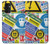 S3960 Safety Signs Sticker Collage Hülle Schutzhülle Taschen für Samsung Galaxy A13 5G