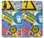S3960 Safety Signs Sticker Collage Hülle Schutzhülle Taschen für Samsung Galaxy A20, Galaxy A30