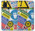S3960 Safety Signs Sticker Collage Hülle Schutzhülle Taschen für Samsung Galaxy A21s