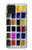 S3956 Watercolor Palette Box Graphic Hülle Schutzhülle Taschen für Samsung Galaxy A22 4G