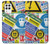 S3960 Safety Signs Sticker Collage Hülle Schutzhülle Taschen für Samsung Galaxy A22 4G