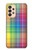 S3942 LGBTQ Rainbow Plaid Tartan Hülle Schutzhülle Taschen für Samsung Galaxy A33 5G