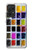 S3956 Watercolor Palette Box Graphic Hülle Schutzhülle Taschen für Samsung Galaxy A52, Galaxy A52 5G