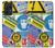 S3960 Safety Signs Sticker Collage Hülle Schutzhülle Taschen für Samsung Galaxy A52, Galaxy A52 5G