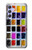 S3956 Watercolor Palette Box Graphic Hülle Schutzhülle Taschen für Samsung Galaxy A54 5G