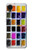 S3956 Watercolor Palette Box Graphic Hülle Schutzhülle Taschen für Samsung Galaxy A03 Core