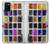 S3956 Watercolor Palette Box Graphic Hülle Schutzhülle Taschen für Samsung Galaxy A02s, Galaxy M02s  (NOT FIT with Galaxy A02s Verizon SM-A025V)