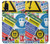 S3960 Safety Signs Sticker Collage Hülle Schutzhülle Taschen für Samsung Galaxy A01